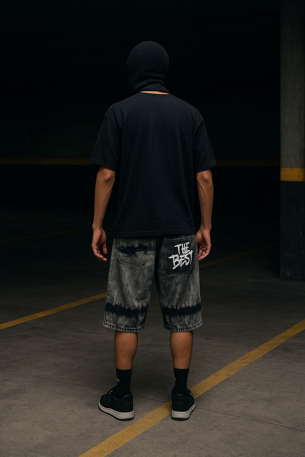 REMERA ALGODON + BERMUDA THE BEST BAGGY DE REGALO